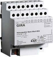 Heizungsaktor 6f basic KNX REG 211400