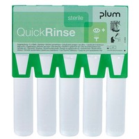 PLUM 5160 QuickRinse Augenspülampullen 5 x 20ml 0,9%ige NaCl-Lösung steril