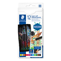 Design Journey 149C super soft Farbstift Kartonetui mit 12 Farbstiften in sortierten Farben