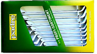 Schraubenschlüssel-Sets - DOPPELRINGSCHLÜSSELSATZ in Karton mit Sichtfenster 802 CIP 6, Inhalt 6x7, 8x9, 10x11, 12x13, 14x15, 16x17 mm