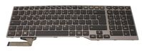 KEYBOARD 10KEY BLACK/RED, CZECH/SLOV,