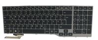 KEYBOARD BLACK W/ BL SPAIN, FUJ:CP681680-XX, Keyboard, ,