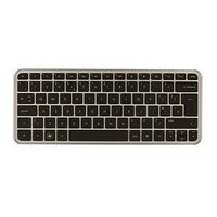 keyboard Island-style backlit (Black color) (Switzerland) Einbau Tastatur