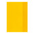 Hefthülle, rechts und links, A5, PP, genarbt, 90 my, transparent gelb