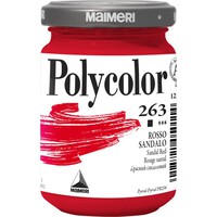 Colore Acrilico Polycolor Maimeri - 140 ml - M1220263 (Rosso Brillante)