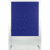 Moderationswand beidseitig Filz 1200x1500mm blau VE=1