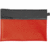 Reißverschlusstasche Velobag Combi A4 Stoff schwarz/rot