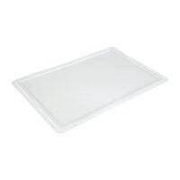 Cambro Polyethylene Pizza Dough Box Cover - Dishwasher Safe - 60 x 40 x 2 cm