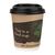 Fiesta Green Compostable Coffee Cup Lids - 225ml / 8oz - Pack of 50