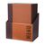 Securit Contemporary Menu Covers and Storage Box in Brown - A4 - Pack of 20