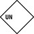 Gefahrgutetiketten 100 x 100 mm, UN (Handbeschriftung) ADR Sondervorschrift 653, Papier schwarz weiß, 1.000 Gefahrgutaufkleber