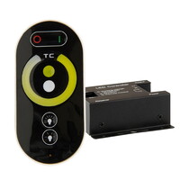 Wireless Touch weißdynamischer PWM-Controller mit Funk-Fernbedienung, 12-24V DC 2x6A
