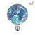 LED Deko-Globe G125 Miracle Mosaic BLAU, 230V, E27, 5W 2700K 470lm, dimmbar