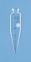 Provetta per centrifuga ASTM cilindrica con base conica vetro borosilicato 3.3 Descrizione Ex standard ASTM D 96