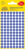 Markierungspunkte, Ø 8 mm, 4 Bogen/416 Etiketten, blau