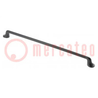 Holder; ZnAL; H: 28mm; L: 353mm; Holes pitch: 320mm; FABRICIO; handle