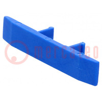 Protection; blue; Width: 6.4mm; polyamide; -25÷120°C; UL94V-0