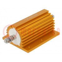 Resistor: wire-wound; with heatsink; screw; 40Ω; 250W; ±1%