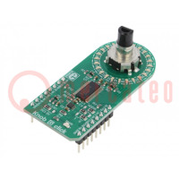 Click board; prototype board; Comp: PCA9956B; rotary encoder