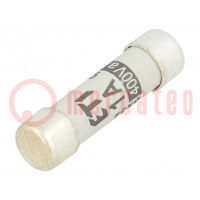 Fuse: fuse; gG; 1A; 400VAC; cylindrical,industrial; 8x31mm
