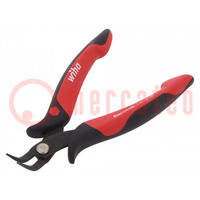 Pliers; curved,flat; 142mm; Electronic