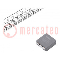 Inductor: wire; SMD; 10uH; 10.9A; 25.4mΩ; ±20%; 10.7x10x4mm; ETQP4M