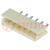 Socket; wire-board; male; A2506; 2.5mm; PIN: 6; THT; 250V; 3A; tinned