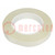 Tape: electrical insulating; W: 19mm; L: 50m; Thk: 0.165mm; white