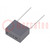 Capacitor: polyester; 4.7uF; 40VAC; 63VDC; 15mm; ±10%; -55÷105°C