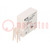 Relay: electromagnetic; SPST-NO; Ucoil: 12VDC; 16A; 16A/250VAC