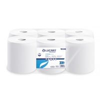 Continuous Paper Roll Towel Pure White 2 Ply 6 Pack