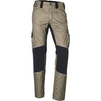 Produktbild zu KÜBLER Pantaloni elastici Activq marrone sabbia/nero 50