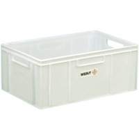 Transportbox ohne Deckel weiß 42 Liter WERIT 51238 3251-1