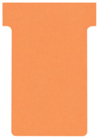 T-Karte Gr. 2, 100 Stück, Blisterverpackung, orange