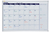 Monatsplaner X-tra!Line, Planungstafel, 7-Tage-Woche, 900 x 600 mm, hellgrau