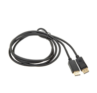 iggual IGG318362 cable DisplayPort 2 m Negro