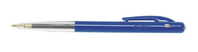 BIC M10 clic Blauw Intrekbare balpen met klembevestiging Medium 50 stuk(s)