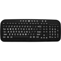 Ergoguys EZsee Multi-Media keyboard USB QWERTY English Black