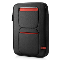 HP Mini Sleeve 10.2" notebook case 25.9 cm (10.2") Sleeve case Black, Red