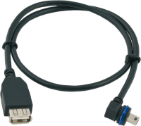 Mobotix MX-CBL-MU-EN-AB-05 câble USB 0,5 m Mini-USB B USB A Noir