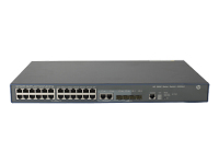 Hewlett Packard Enterprise 3600-24 v2 SI Managed L3 Fast Ethernet (10/100) 1U Schwarz