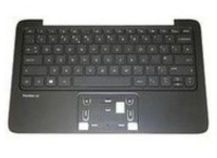 HP 733246-FL1 laptop alkatrész Alapburkolat + billentyűzet