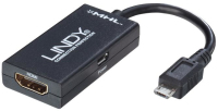 Lindy 41561 adattatore grafico USB Nero