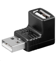 Microconnect USBAMAFA changeur de genre de câble USB A Noir