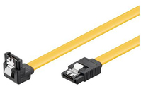 Microconnect SAT15001A1C6 SATA-kabel 0,1 m SATA 7-pin Geel