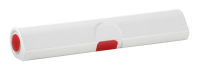 EMSA Click & Cut Dispensador de film transparente portátil Rojo, Blanco