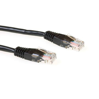 ACT CAT6 UTP LSZH (IB9902) 2m cable de red Negro