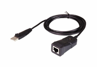 ATEN UC232B seriële kabel Zwart 1,2 m USB Type-A RJ-45