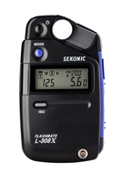 Sekonic L-308X lichtmeter Zwart, Blauw