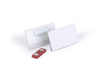 Durable 811619 insignia/pase Placa identificativa PVC 25 pieza(s)